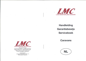 Handleiding LMC Munsterland 495 E (2006) Caravan