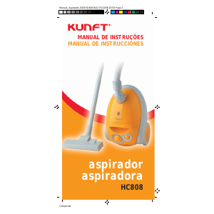Manual Kunft HC808 Aspirador