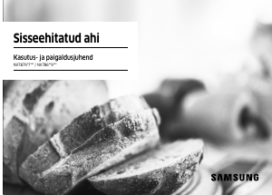 Kasutusjuhend Samsung NV7B7997AAK Ahi