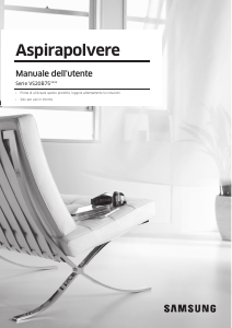 Manuale Samsung VS20B75AGR1 Aspirapolvere