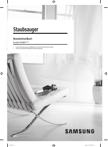 Bedienungsanleitung Samsung VS20B95973B Staubsauger