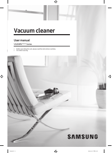 Manual Samsung VS20B95973B Vacuum Cleaner