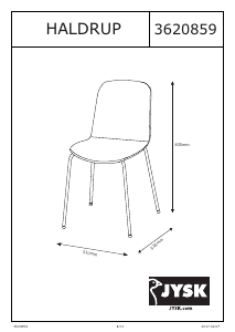 Manual JYSK Haldrup Chair