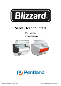 Handleiding Blizzard ZETA130 Koelkast