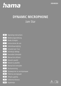 Handleiding Hama 00046004 Jam Star Microfoon