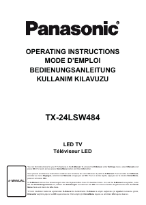 Manual Panasonic TX-24LSW484 LED Television