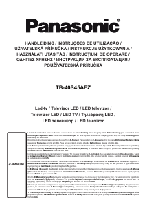 Manuál Panasonic TB-40S45AEZ LED televize