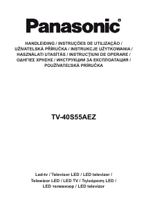 Εγχειρίδιο Panasonic TV-40S55AEZ Τηλεόραση LED