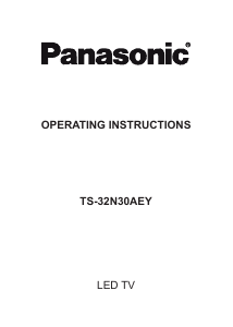 Manual Panasonic TS-32N30AEY LED Television