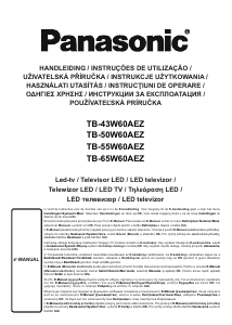 Εγχειρίδιο Panasonic TB-65W60AEZ Τηλεόραση LED