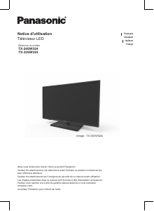 Manuale Panasonic TX-24GW324 LED televisore