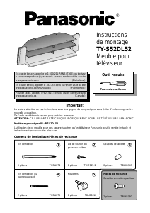 Mode d’emploi Panasonic TY-S52DL52 Banc TV