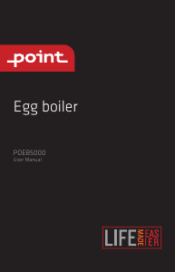 Handleiding Point POEB5000 Eierkoker