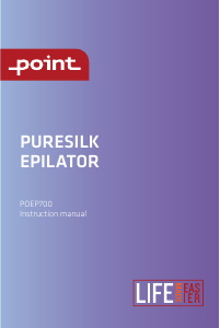 Brugsanvisning Point POEP700 Epilator