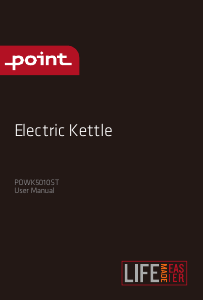 Käyttöohje Point POWK5010ST Kattila