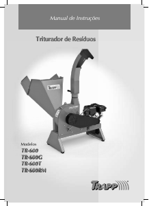 Manual Trapp TR 600T Triturador