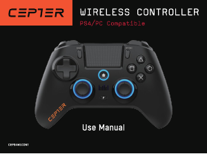 Brugsanvisning Cepter CEPS4WLCONT Spil controller