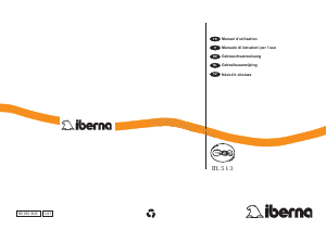 Mode d’emploi Iberna ITL 513 Lave-linge