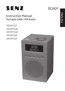 Käyttöohje Senz SROAM16W Radio