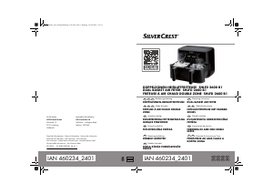 Használati útmutató SilverCrest IAN 460234 Olajsütő