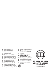 Manual de uso Husqvarna LB 348V Cortacésped