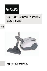 Mode d’emploi AYA CJ200AS Aspirateur