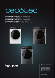 Mode d’emploi Cecotec Bolero DressCode 9610 Inverter Ice Blue A Lave-linge