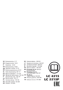 Посібник Husqvarna LC 551SP Газонокосарка