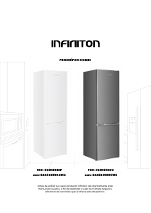 Manual de uso Infiniton FGC-262C80BEP Frigorífico combinado