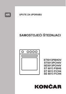 Priručnik Končar ST5013PCH4V Raspon