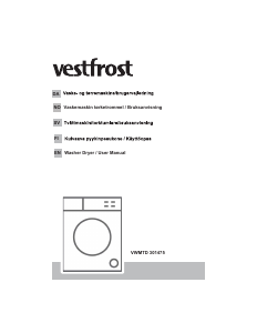 Manual Vestfrost VWMTD 301475 Washer-Dryer
