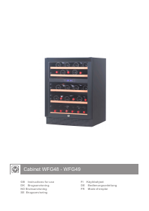 Bruksanvisning Vestfrost WFG 48 Vinkyl