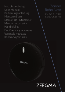 Priručnik Zeegma Zonder Robo Next Usisavač