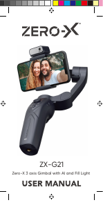 Manual Zero-X ZX-G21 Gimbal