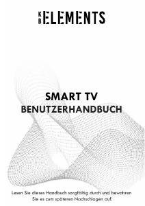 Bedienungsanleitung KB Elements ELT75QL7DE LED fernseher