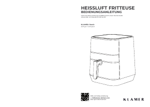 Bedienungsanleitung Klamer Classic Compact Fritteuse