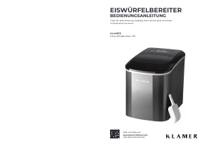 Bedienungsanleitung Klamer 120 Eiswürfelbereiter