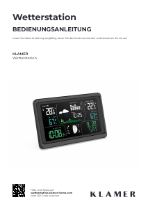 Handleiding Klamer 91339 Weerstation