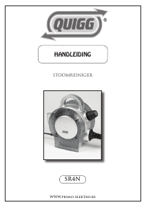 Handleiding Quigg SR4N Stoomreiniger
