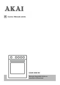 Manuale Akai COOK 5050 NV Cucina