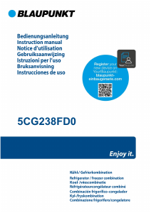 Handleiding Blaupunkt 5CG 238FD0 Koel-vries combinatie