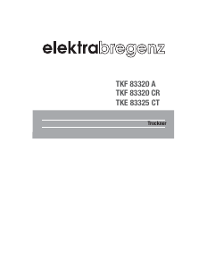 Bedienungsanleitung Elektra Bregenz TKE 83325 CT Trockner