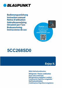Handleiding Blaupunkt 5CC 268SD0 Koel-vries combinatie