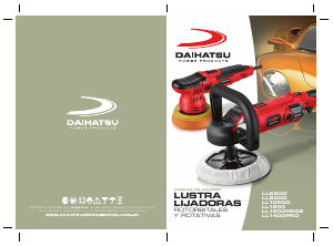 Manual de uso Daihatsu LL1400PRO Pulidora