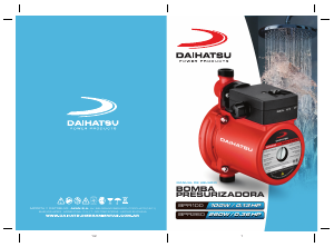 Manual de uso Daihatsu BPR260 Bomba de agua