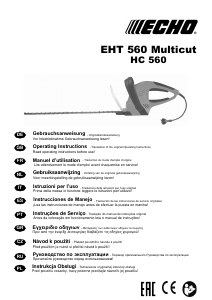Mode d’emploi Echo HC-560 Taille-haies