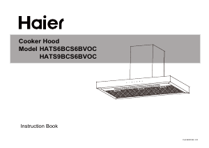Manuál Haier HATS9BCS6BVOC Odsavač par