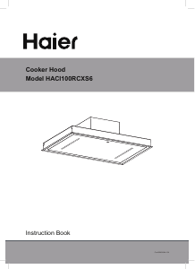 Bedienungsanleitung Haier HACI100RCXS6 Dunstabzugshaube