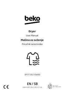 Handleiding BEKO BM3T38239WBB Wasdroger