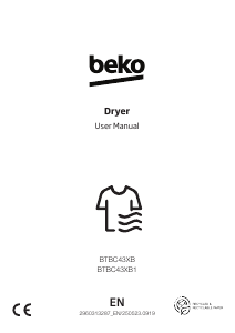 Manual BEKO BTBC43XB Dryer